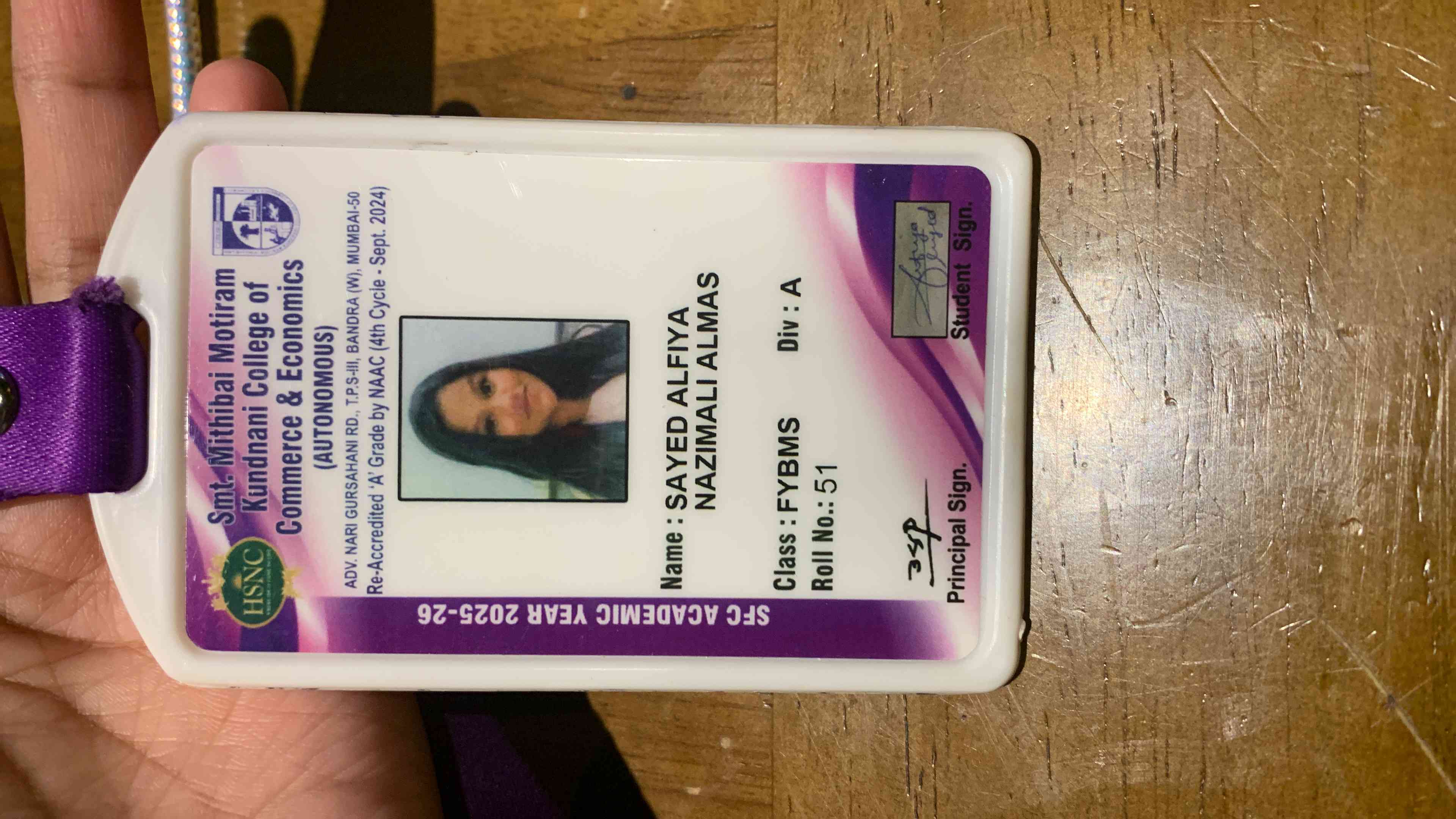 College ID