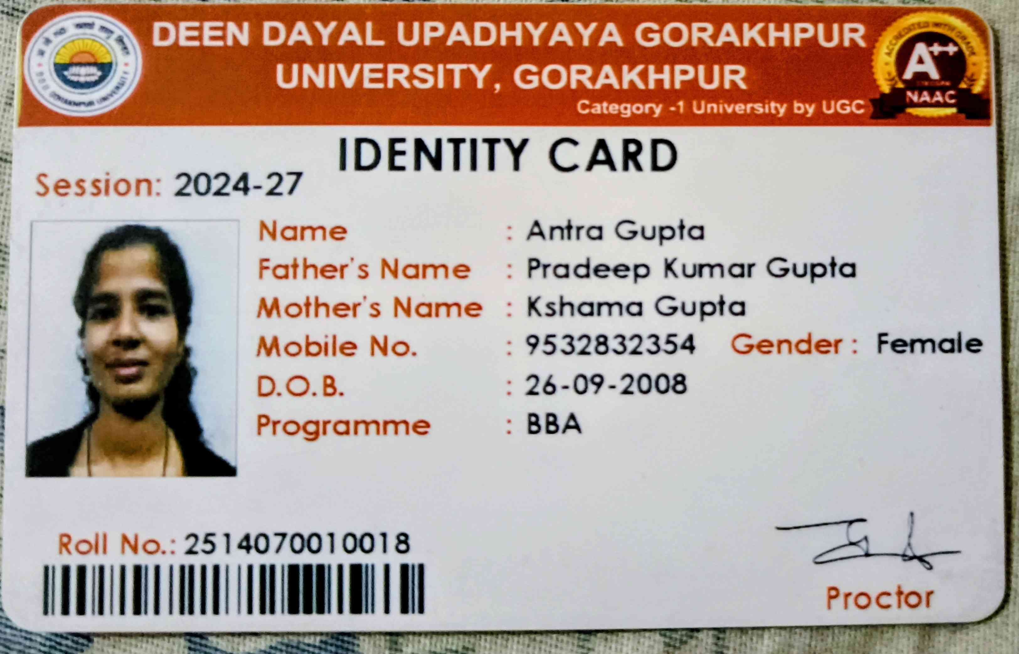 College ID
