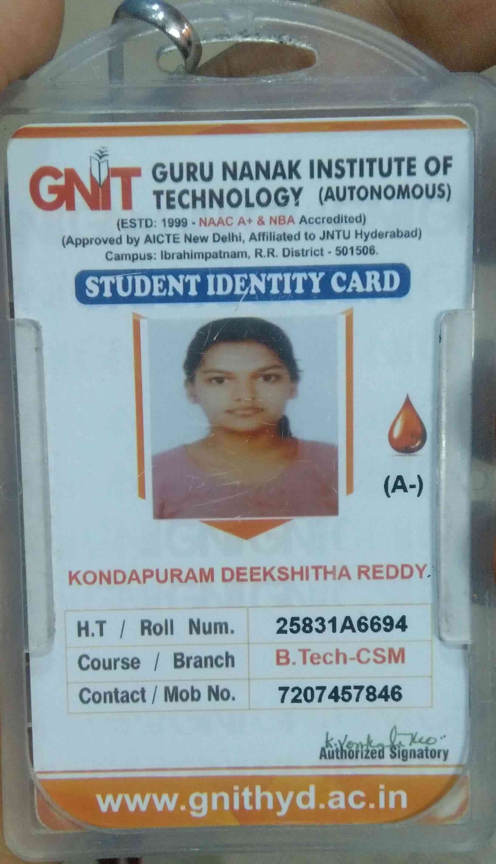 College ID