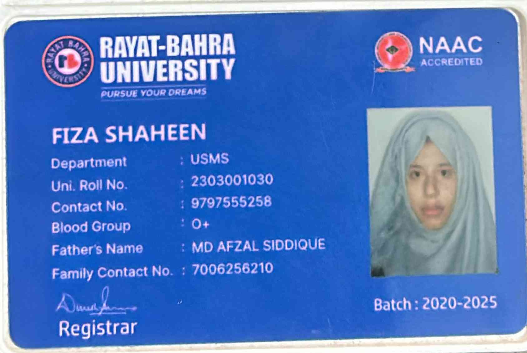 College ID