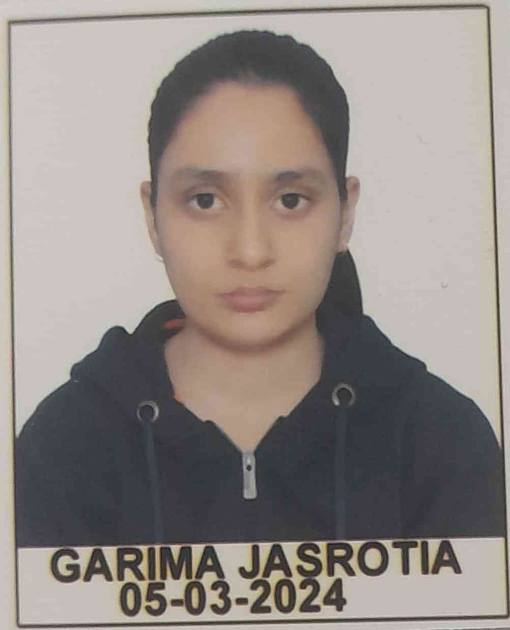 Garima Jasrotia
