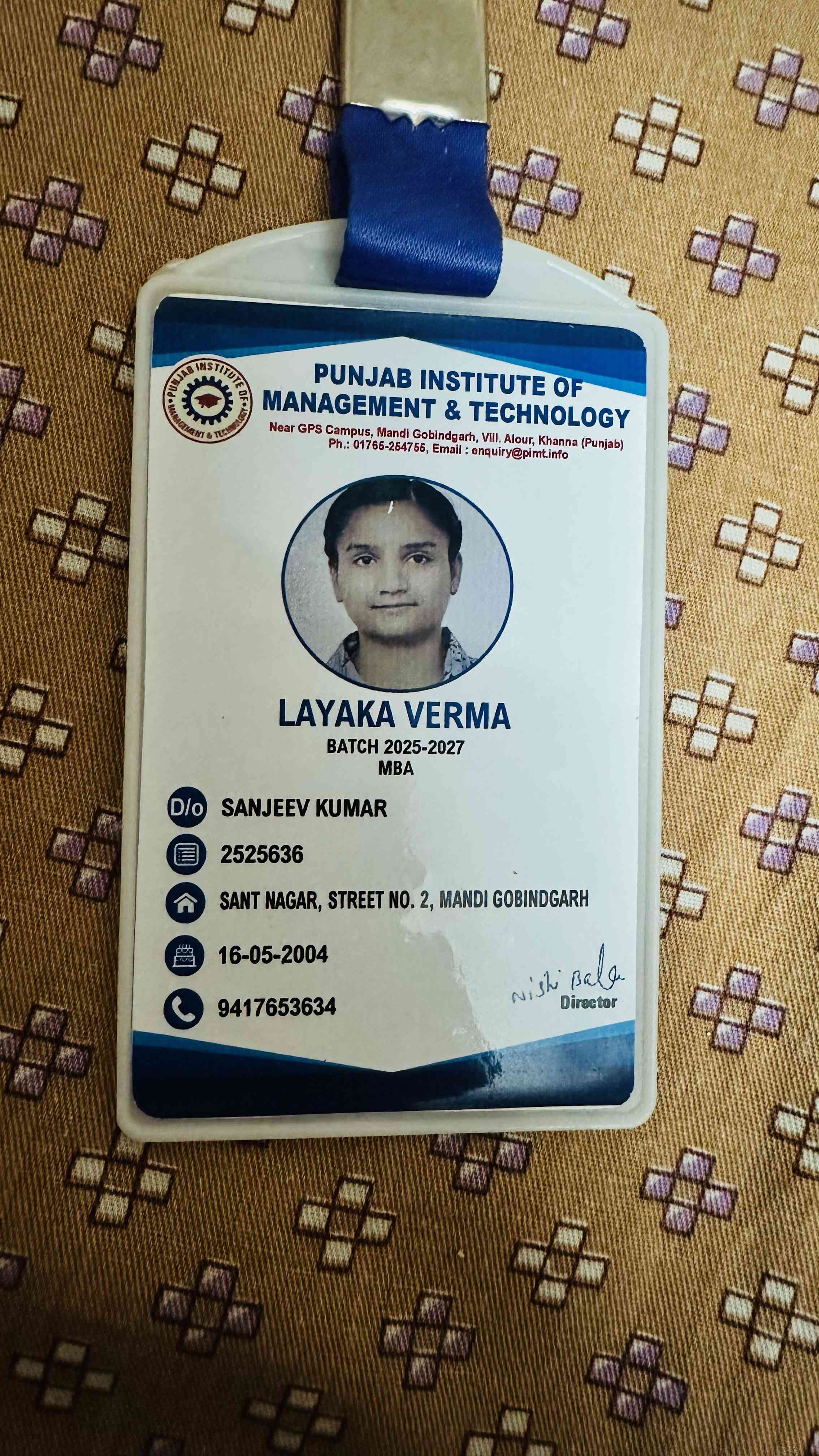 College ID
