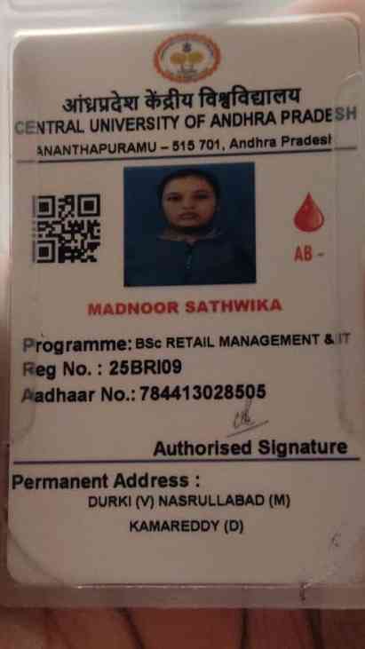 MADNOOR SATHWIKA