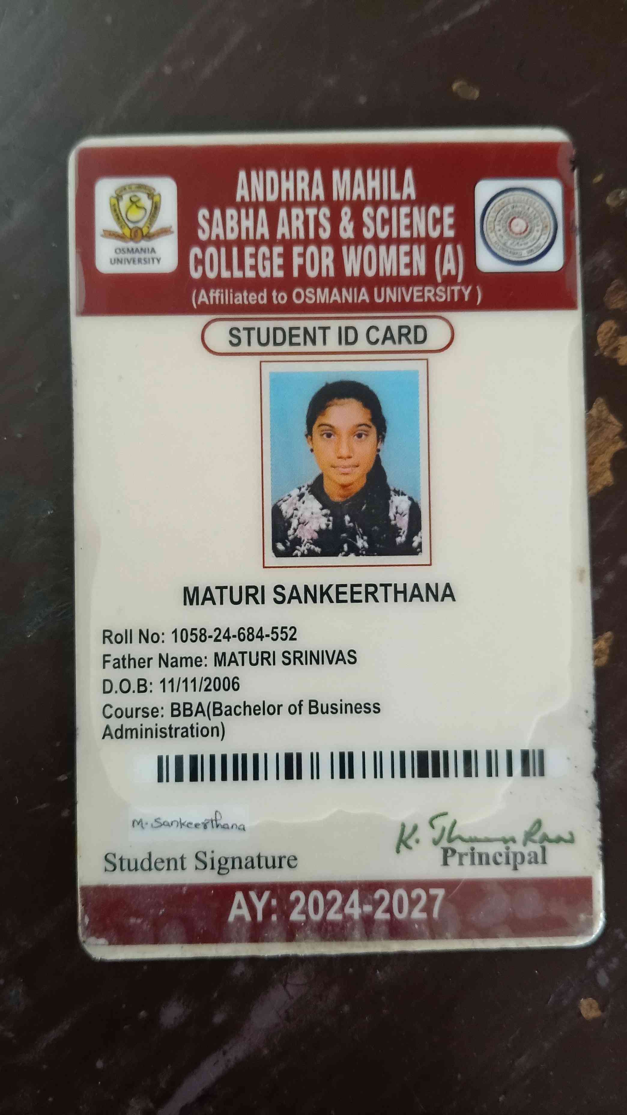 College ID