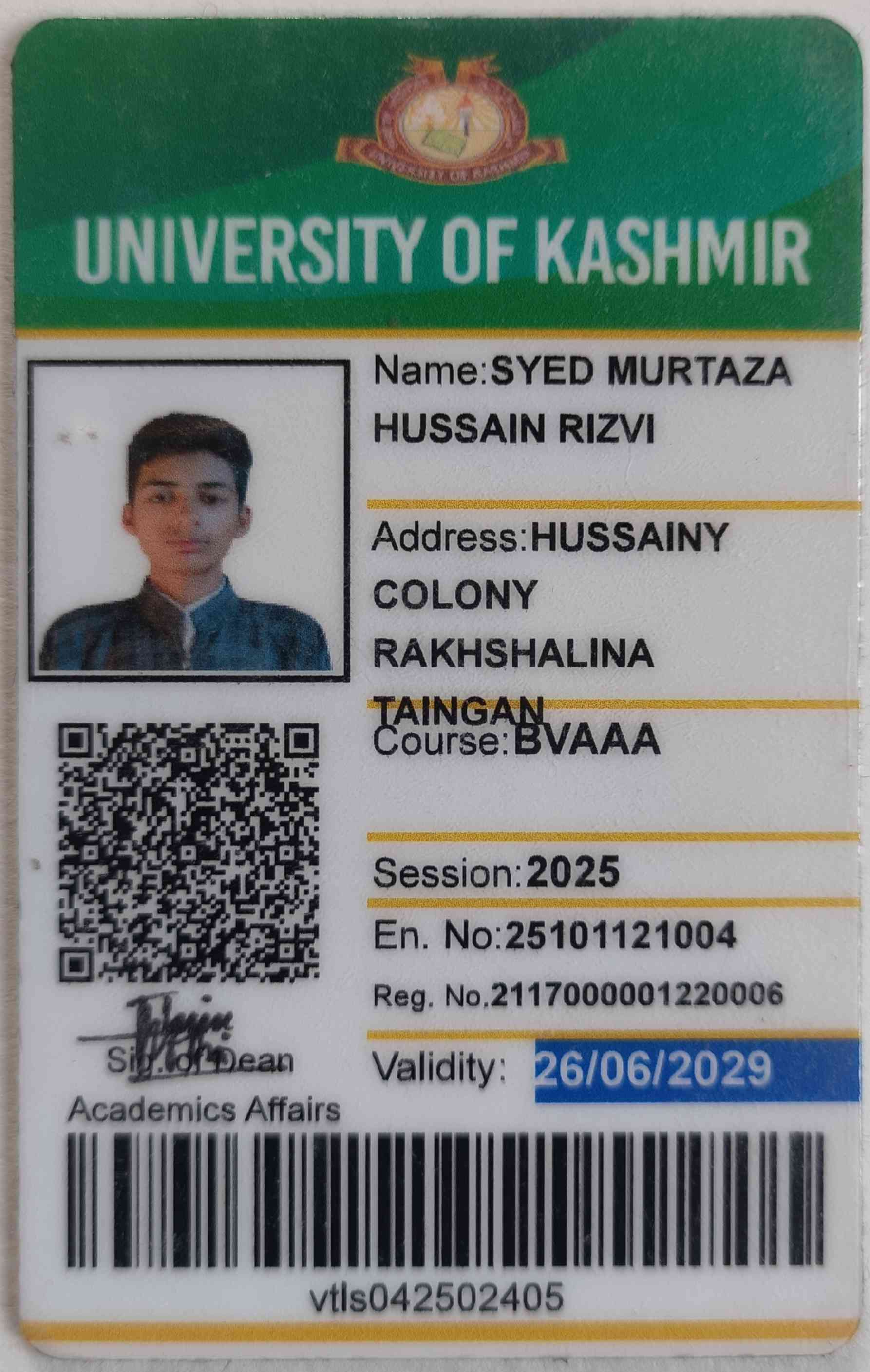 College ID