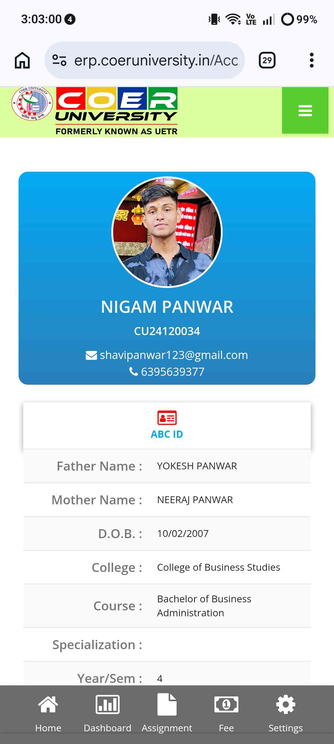 Mr Nigam Panwar