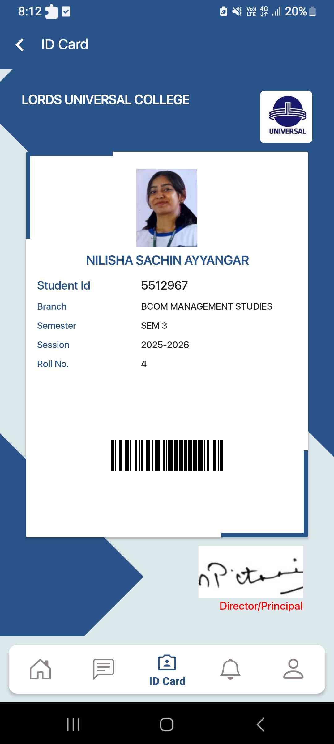 College ID