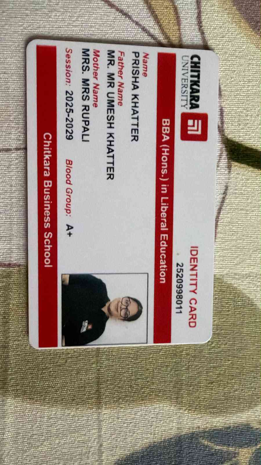 College ID