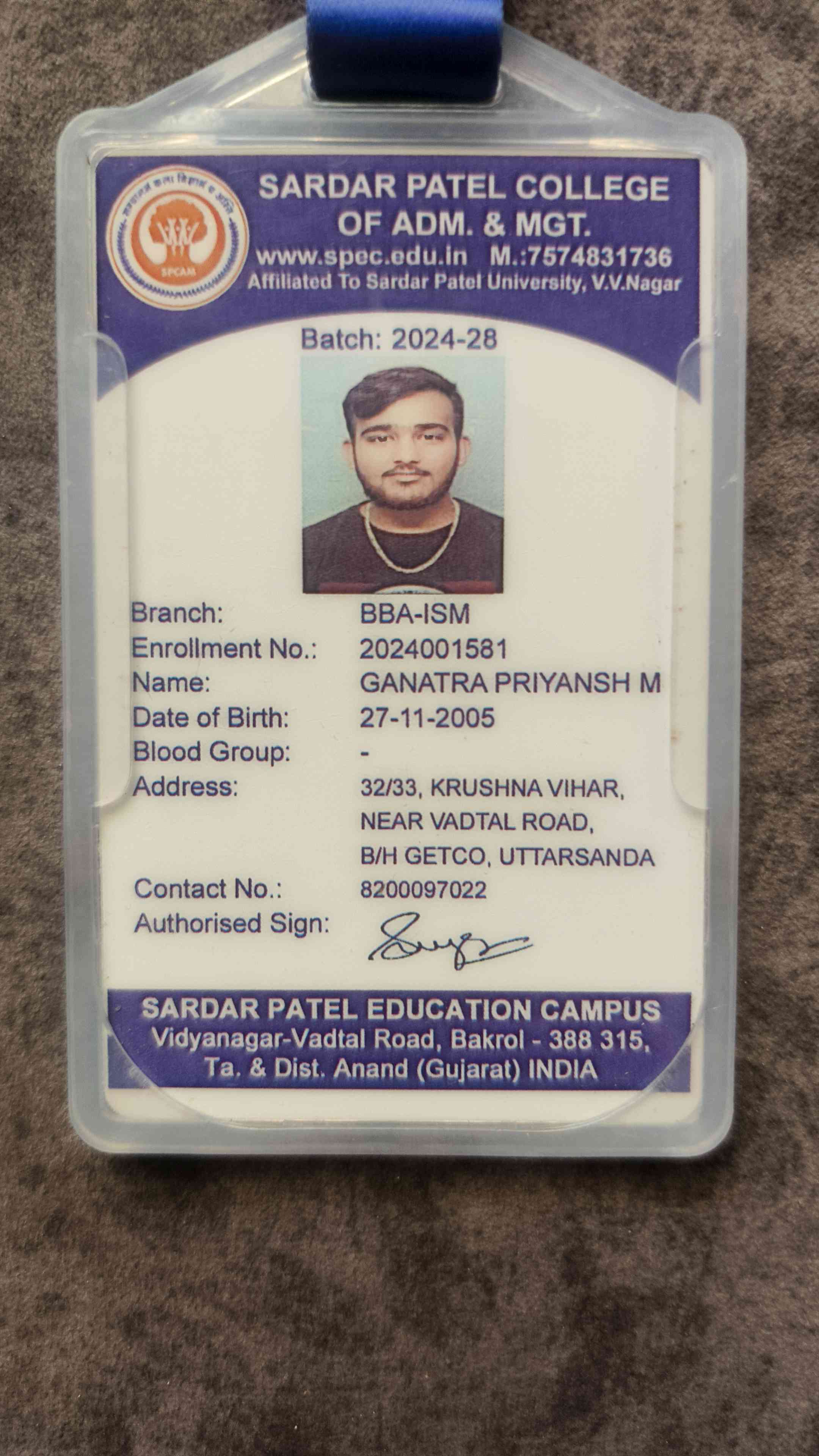 College ID