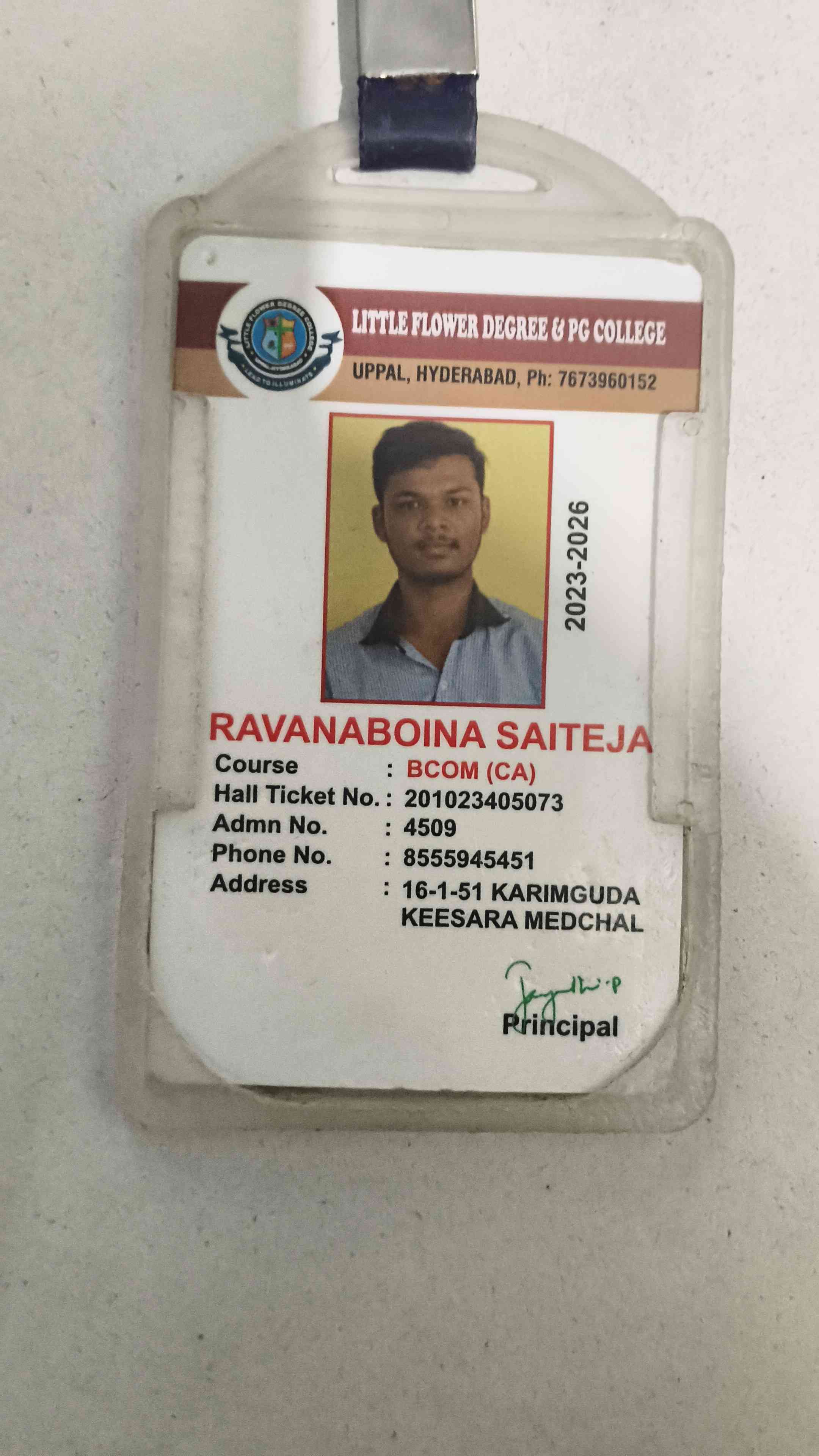 Saiteja Mudiraj