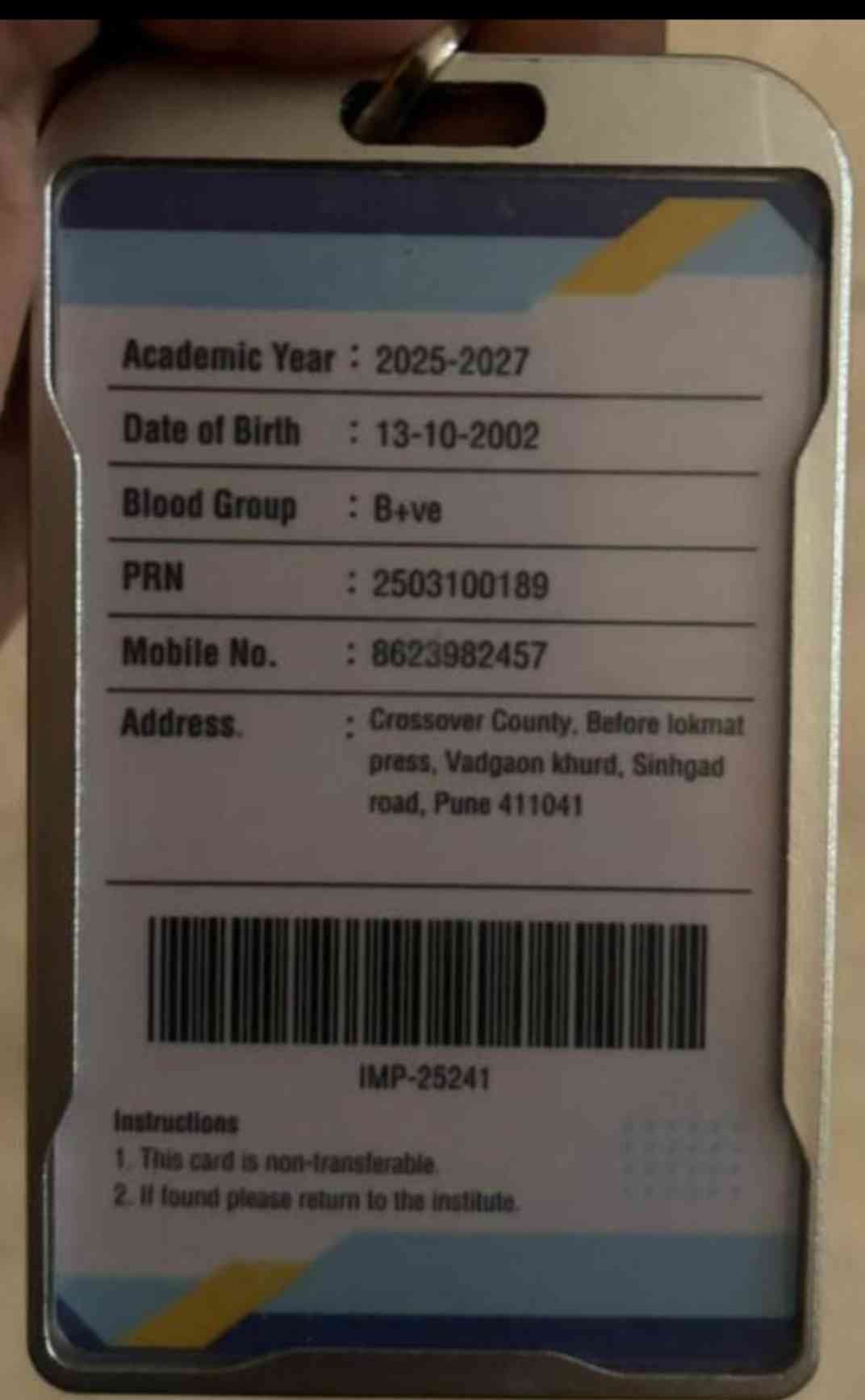 College ID