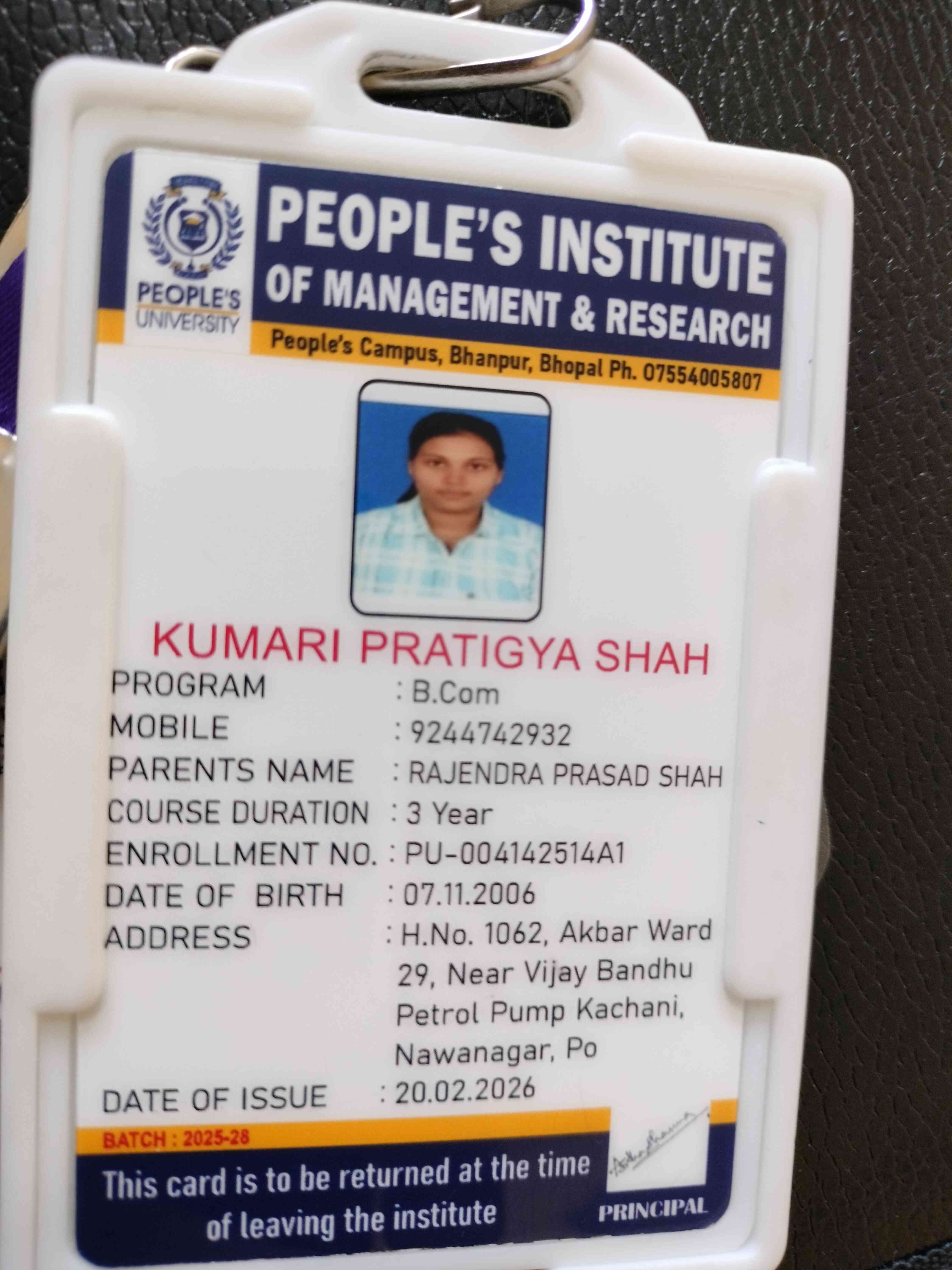College ID