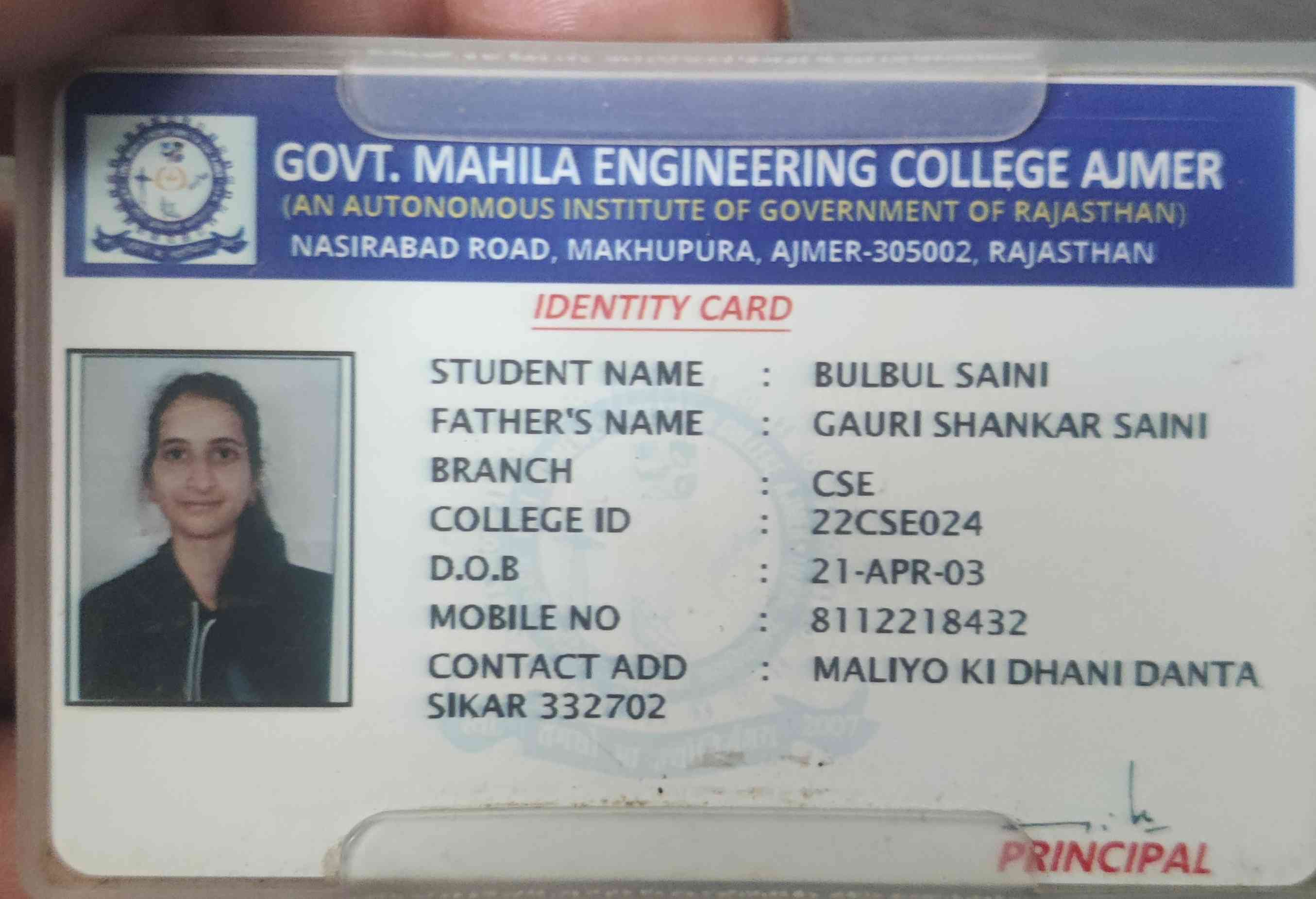 College ID