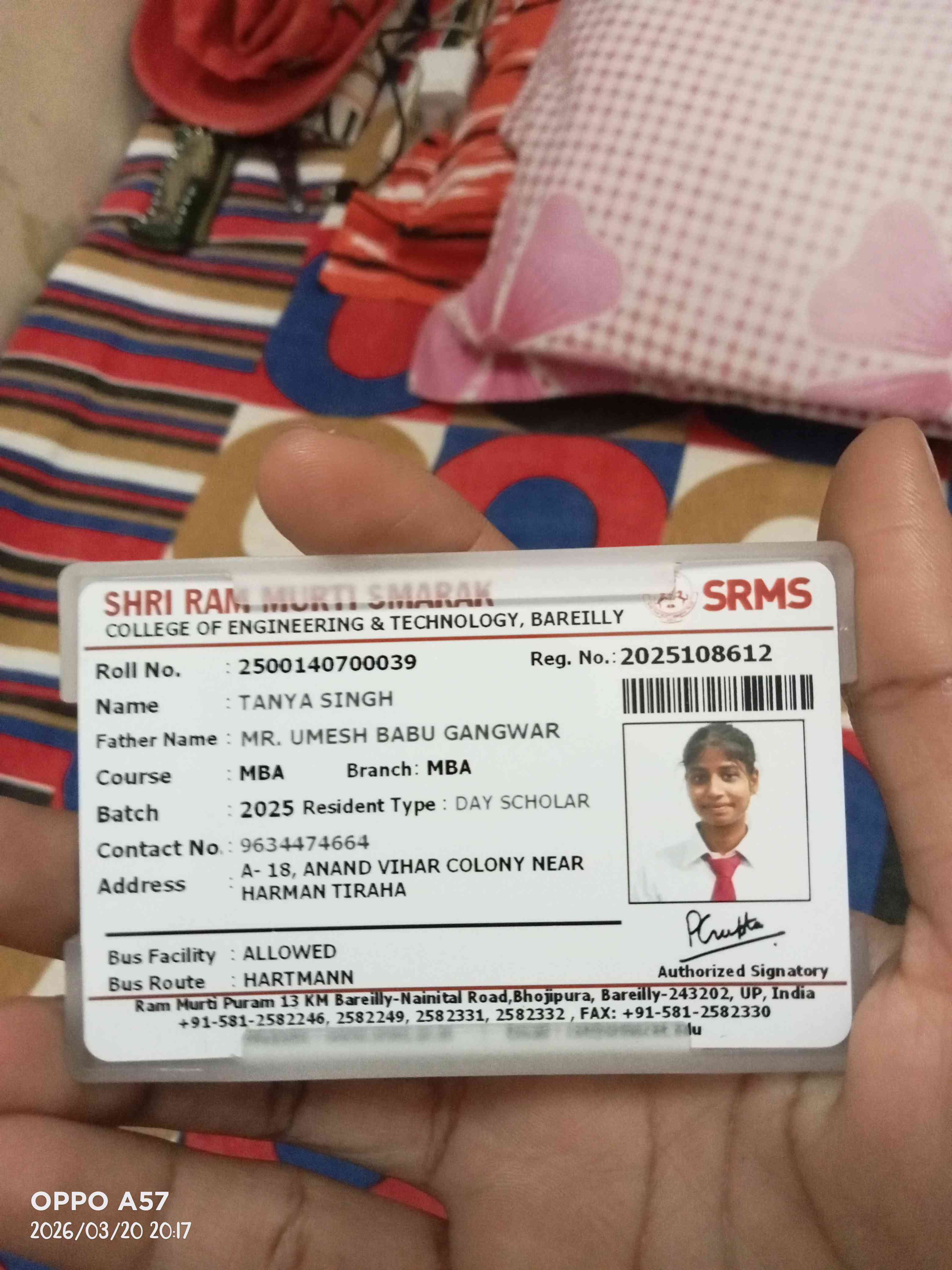 College ID