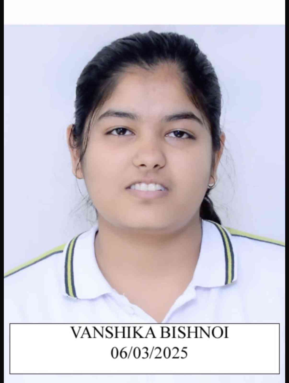 Vanshika Bishnoi